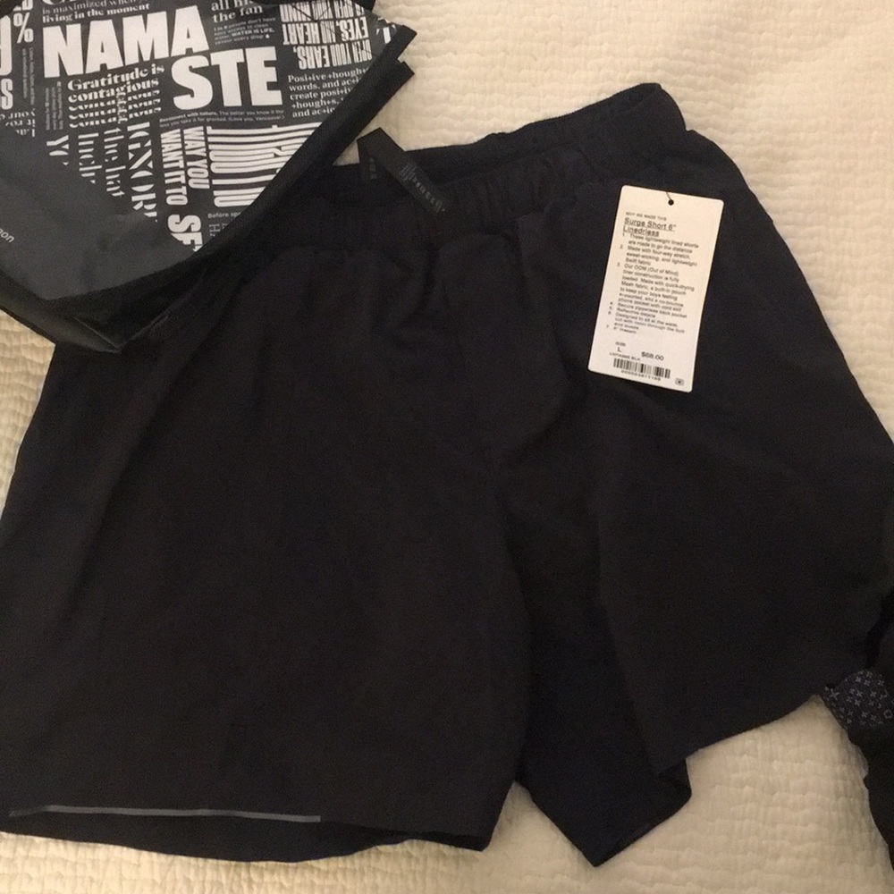 Men’s Lululemon surge short 6in